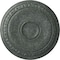 Ekena Millwork Caputo Ceiling Medallion (Fits Canopies up to 6"), 24 1/4"OD x 1 1/2"P, Athenian Green Crackle CM24CAAGC - alternate 1